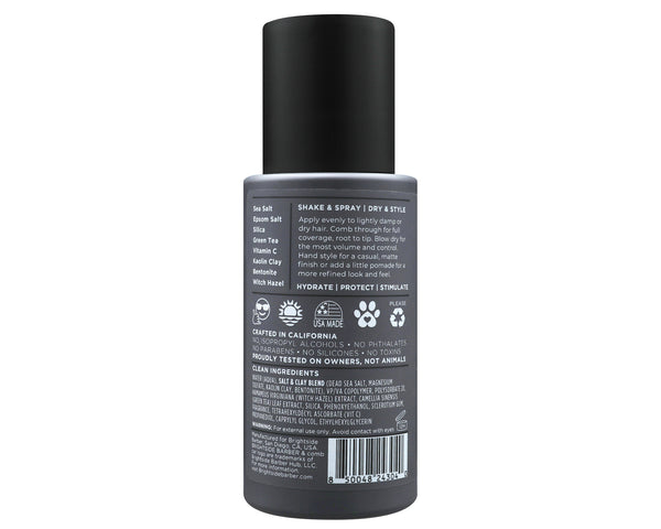 Brightside Salt & Clay Surf Spray- Back