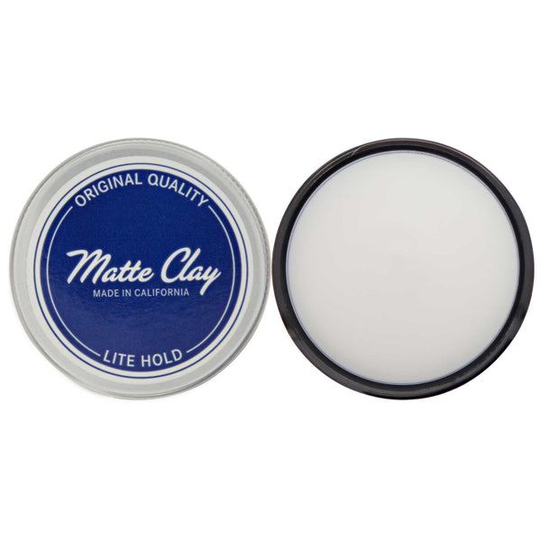 Admiral Matte Clay (Lite Hold/No Shine) 4oz - Paraben Free - All Hair Types